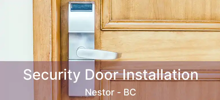  Security Door Installation Nestor - BC