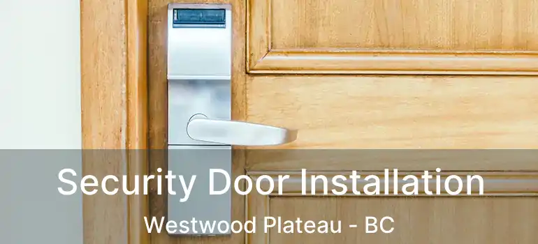  Security Door Installation Westwood Plateau - BC
