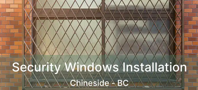  Security Windows Installation Chineside - BC