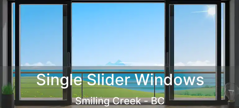  Single Slider Windows Smiling Creek - BC