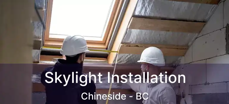  Skylight Installation Chineside - BC