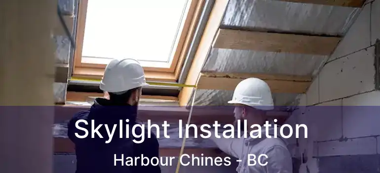  Skylight Installation Harbour Chines - BC