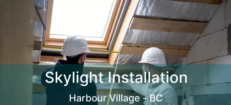  Skylight Installation Harbour Village - BC
