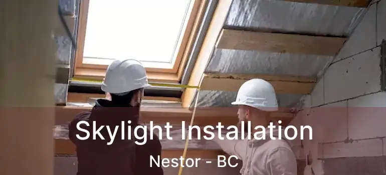  Skylight Installation Nestor - BC