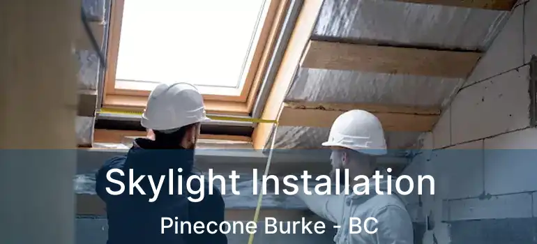  Skylight Installation Pinecone Burke - BC