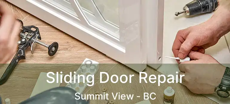 Sliding Door Repair Summit View - BC