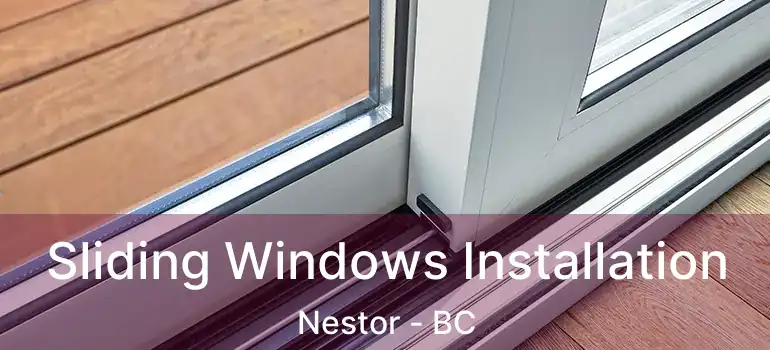  Sliding Windows Installation Nestor - BC