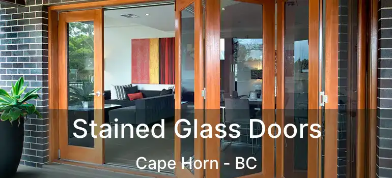  Stained Glass Doors Cape Horn - BC
