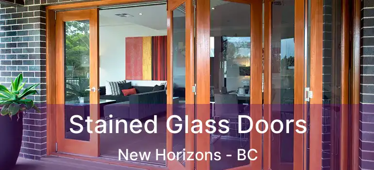  Stained Glass Doors New Horizons - BC