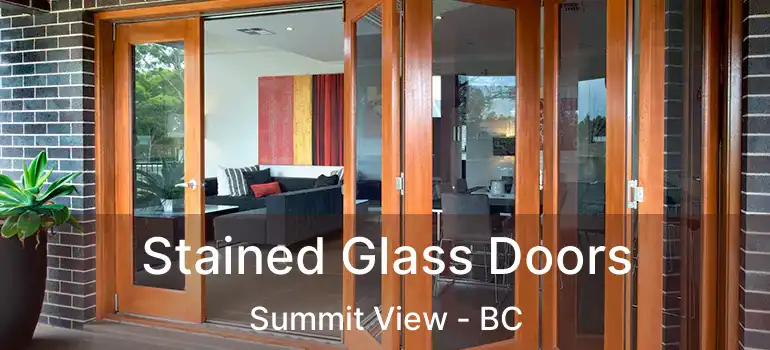  Stained Glass Doors Summit View - BC