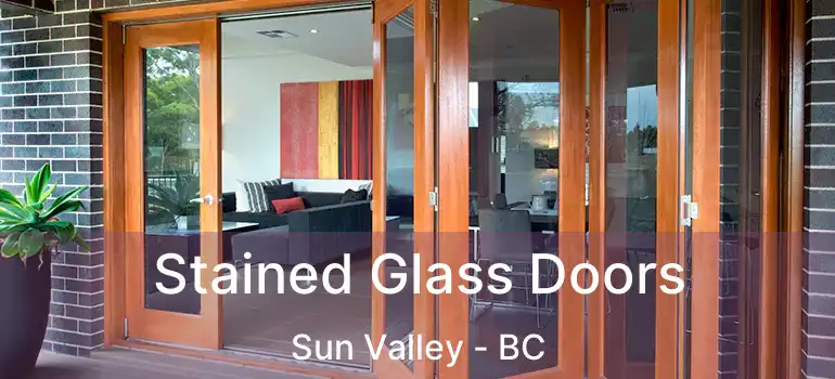  Stained Glass Doors Sun Valley - BC