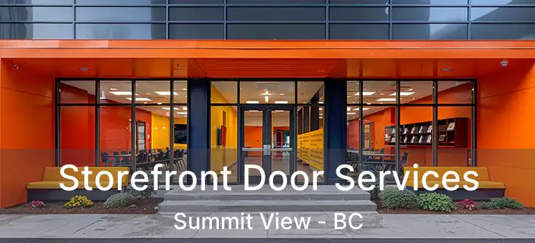  Storefront Door Services Summit View - BC