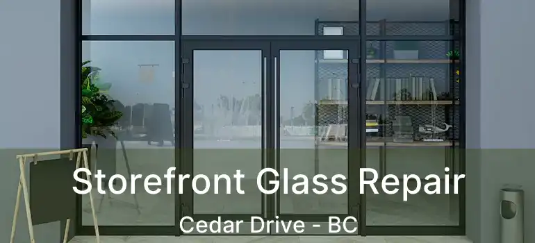  Storefront Glass Repair Cedar Drive - BC