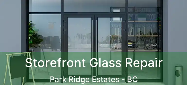  Storefront Glass Repair Park Ridge Estates - BC