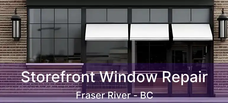  Storefront Window Repair Fraser River - BC