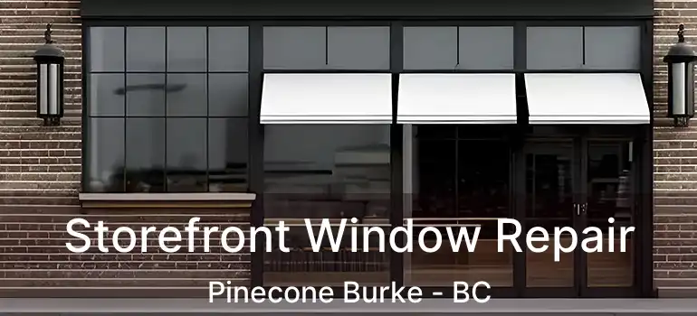  Storefront Window Repair Pinecone Burke - BC