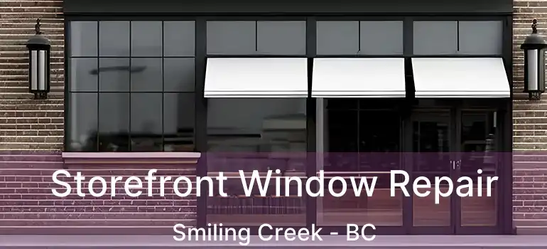 Storefront Window Repair Smiling Creek - BC
