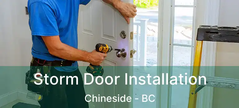  Storm Door Installation Chineside - BC