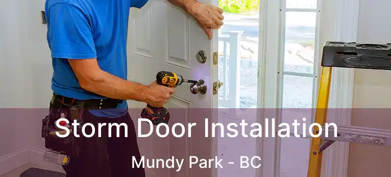  Storm Door Installation Mundy Park - BC