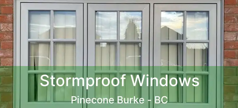  Stormproof Windows Pinecone Burke - BC