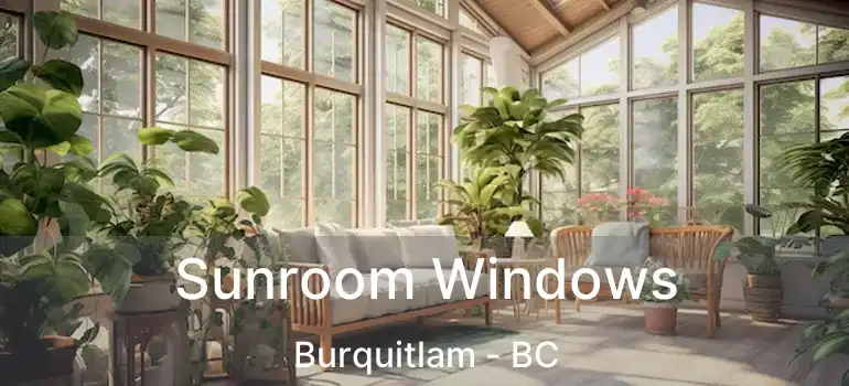  Sunroom Windows Burquitlam - BC