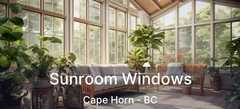  Sunroom Windows Cape Horn - BC