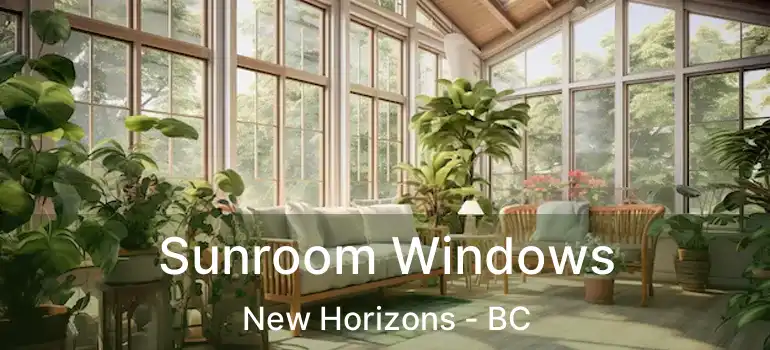  Sunroom Windows New Horizons - BC
