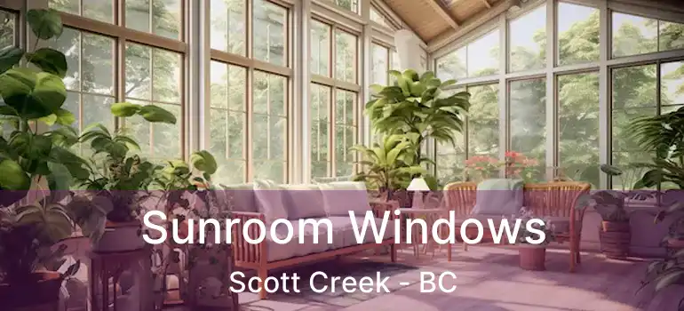  Sunroom Windows Scott Creek - BC