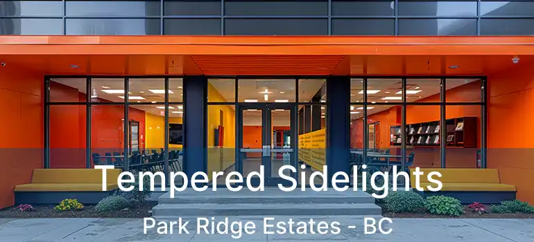  Tempered Sidelights Park Ridge Estates - BC