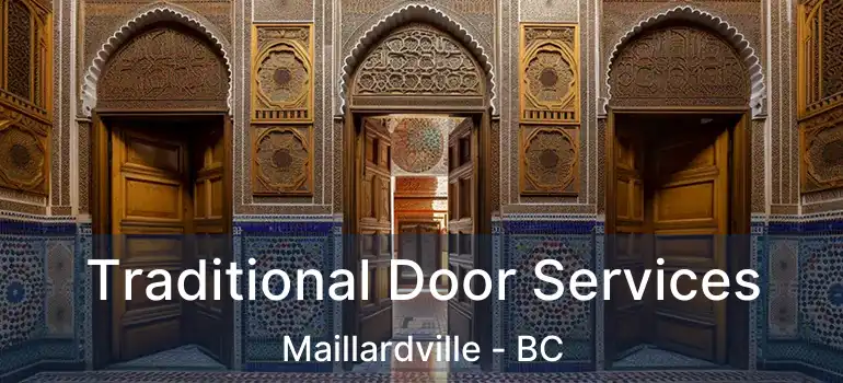  Traditional Door Services Maillardville - BC