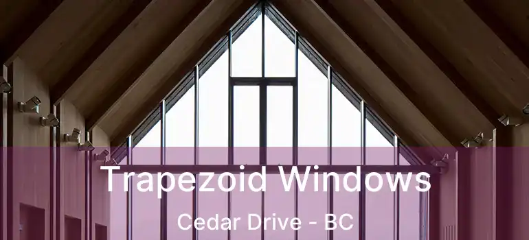  Trapezoid Windows Cedar Drive - BC