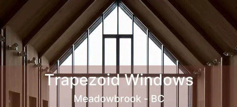  Trapezoid Windows Meadowbrook - BC