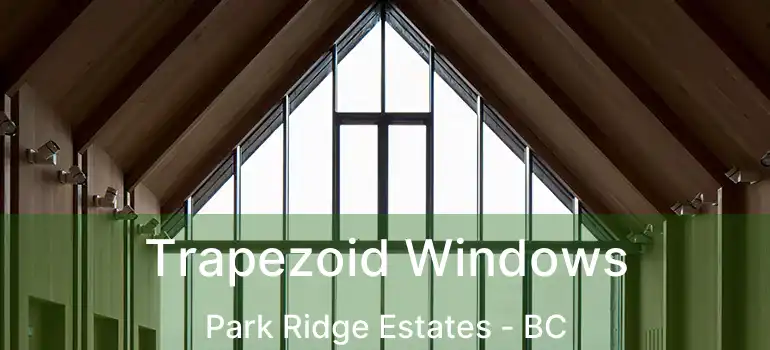  Trapezoid Windows Park Ridge Estates - BC