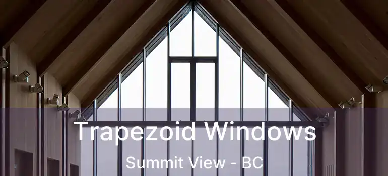  Trapezoid Windows Summit View - BC