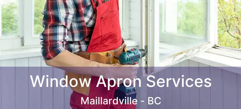  Window Apron Services Maillardville - BC