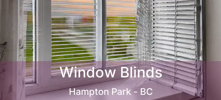 Window Blinds Hampton Park - BC