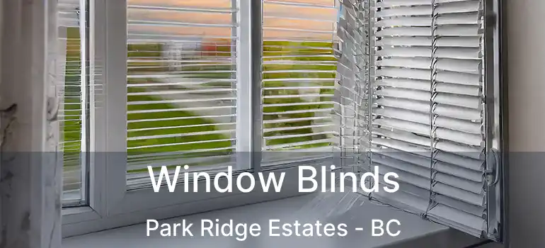  Window Blinds Park Ridge Estates - BC