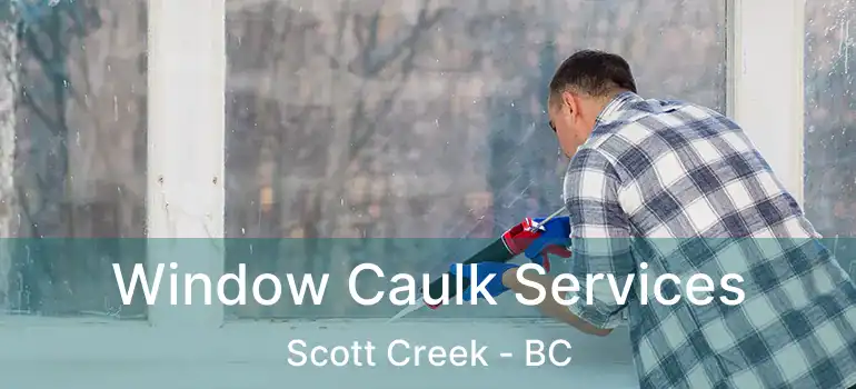  Window Caulk Services Scott Creek - BC