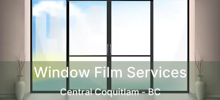  Window Film Services Central Coquitlam - BC