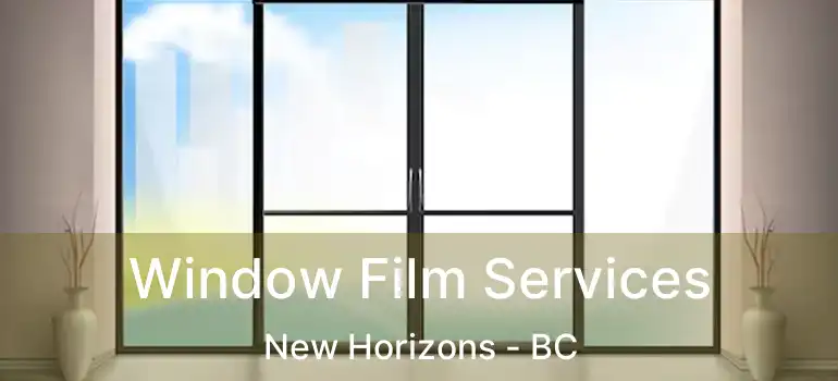  Window Film Services New Horizons - BC