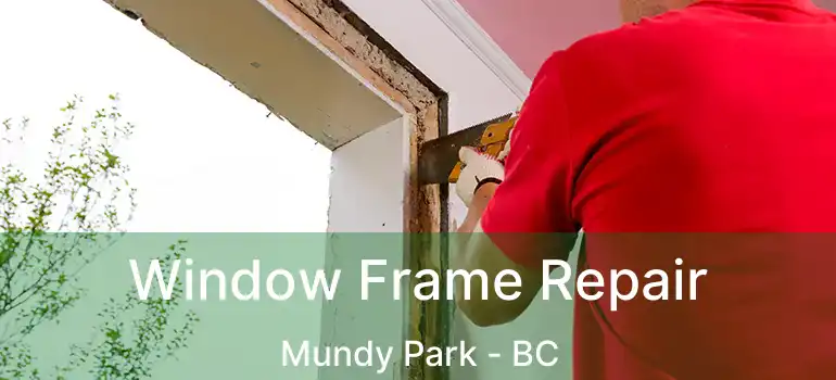  Window Frame Repair Mundy Park - BC