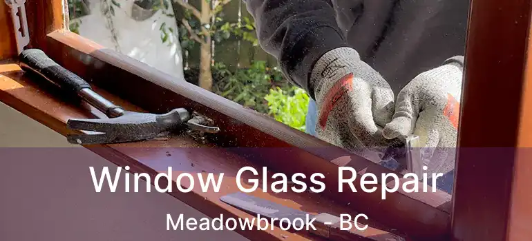  Window Glass Repair Meadowbrook - BC