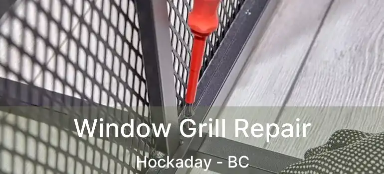  Window Grill Repair Hockaday - BC