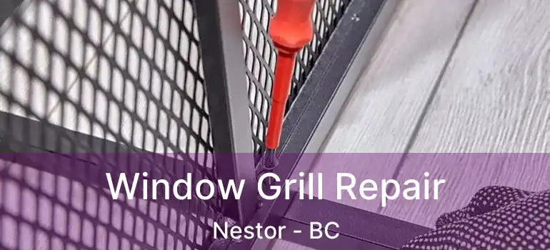  Window Grill Repair Nestor - BC