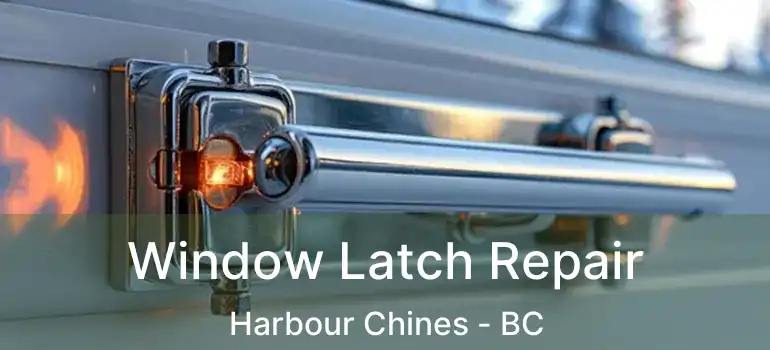  Window Latch Repair Harbour Chines - BC