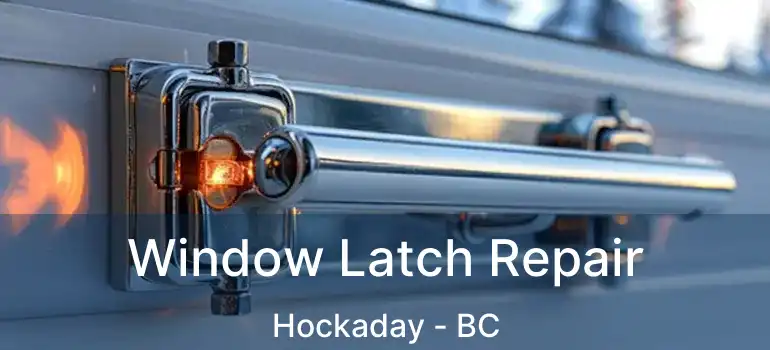  Window Latch Repair Hockaday - BC