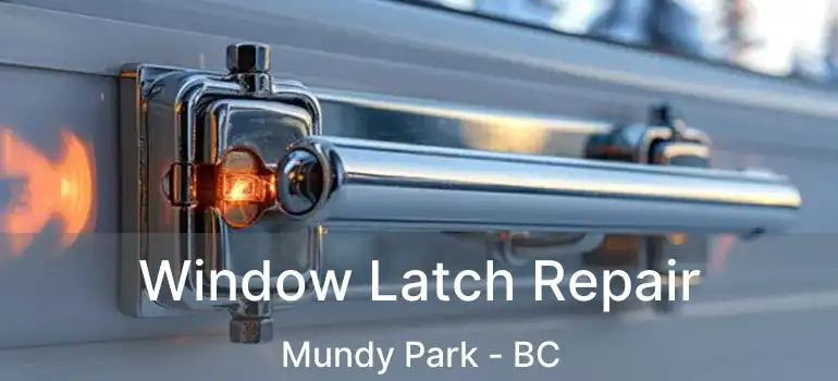  Window Latch Repair Mundy Park - BC