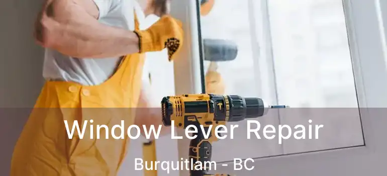  Window Lever Repair Burquitlam - BC
