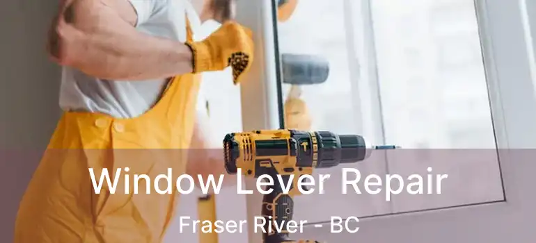  Window Lever Repair Fraser River - BC