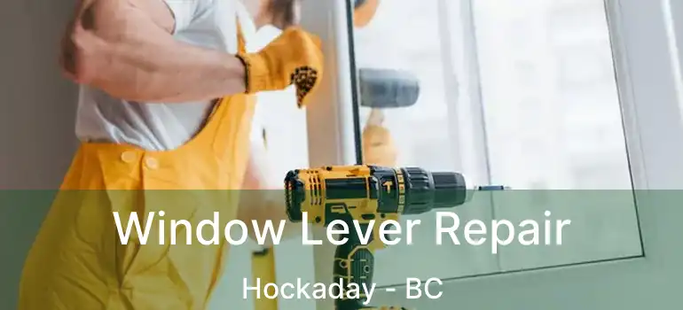  Window Lever Repair Hockaday - BC